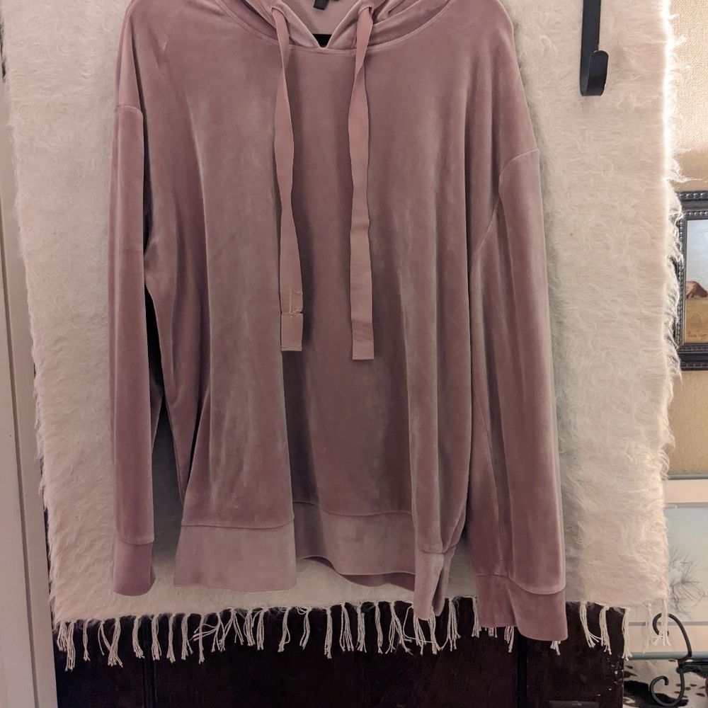 Velour Sweatshirt